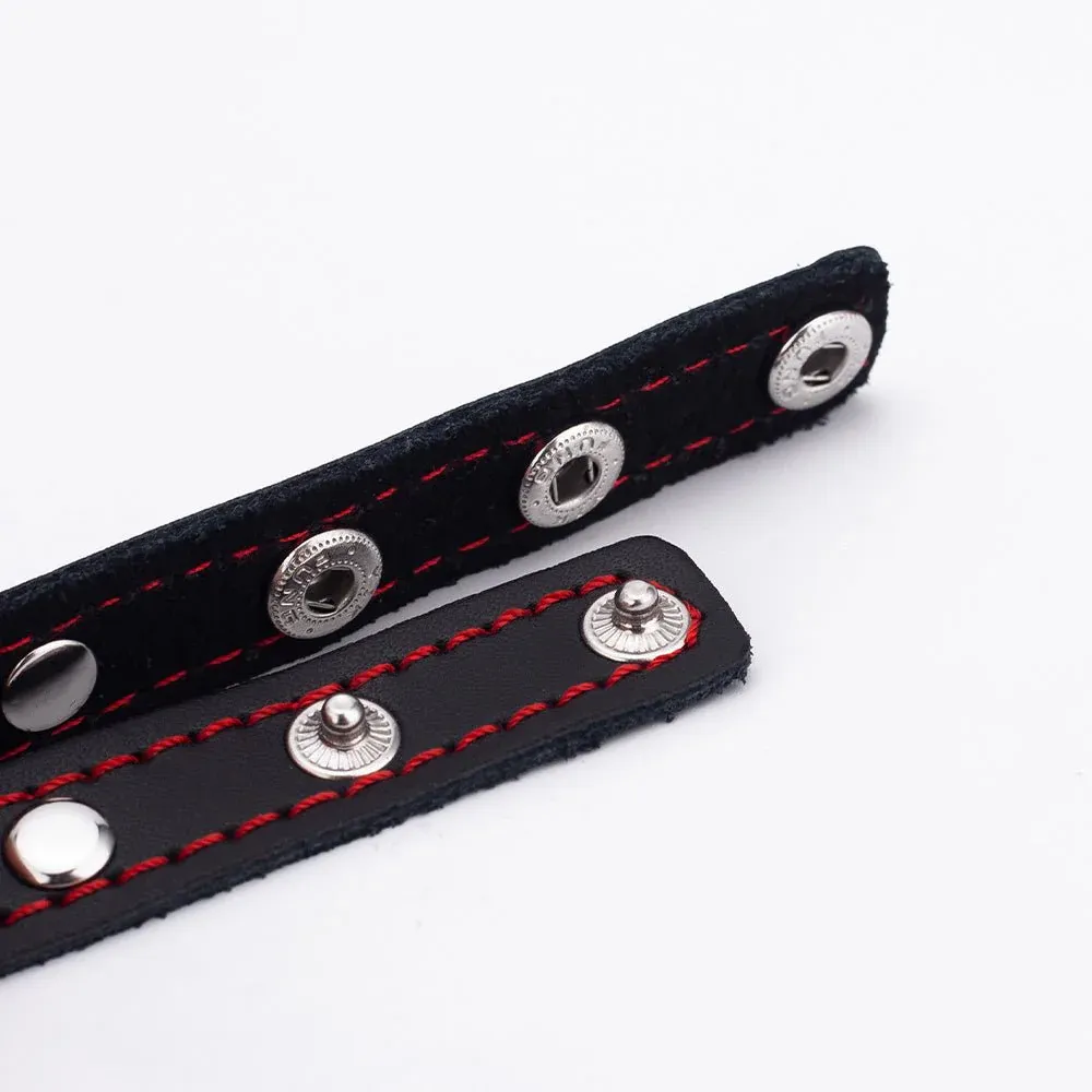 Adjustable Leather Penis Ring -WeLovePlugs