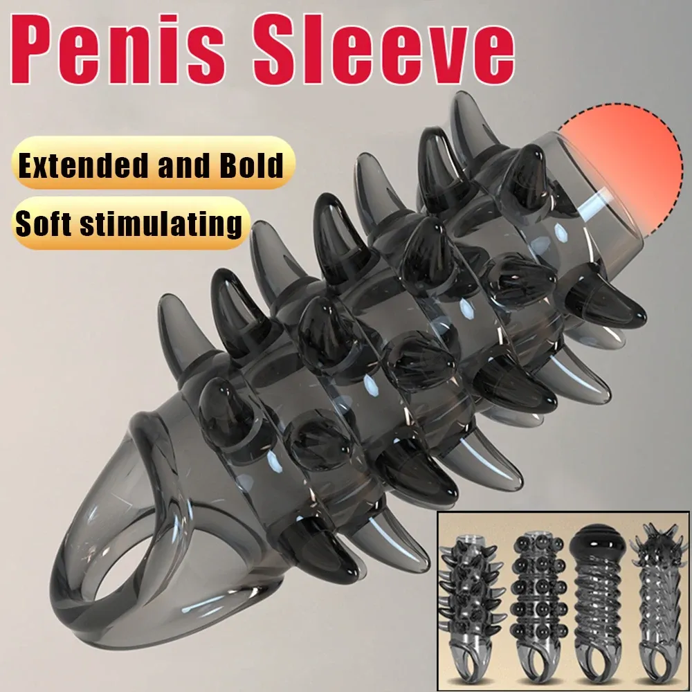 Soft Elastic Penis Extension Sleeve -WeLovePlugs