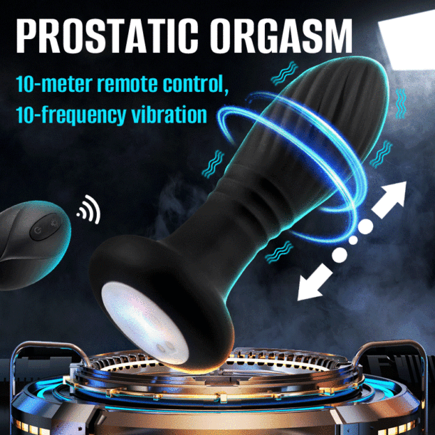 Gemini Remote Control Butt Anal Plug-WeLovePlugs