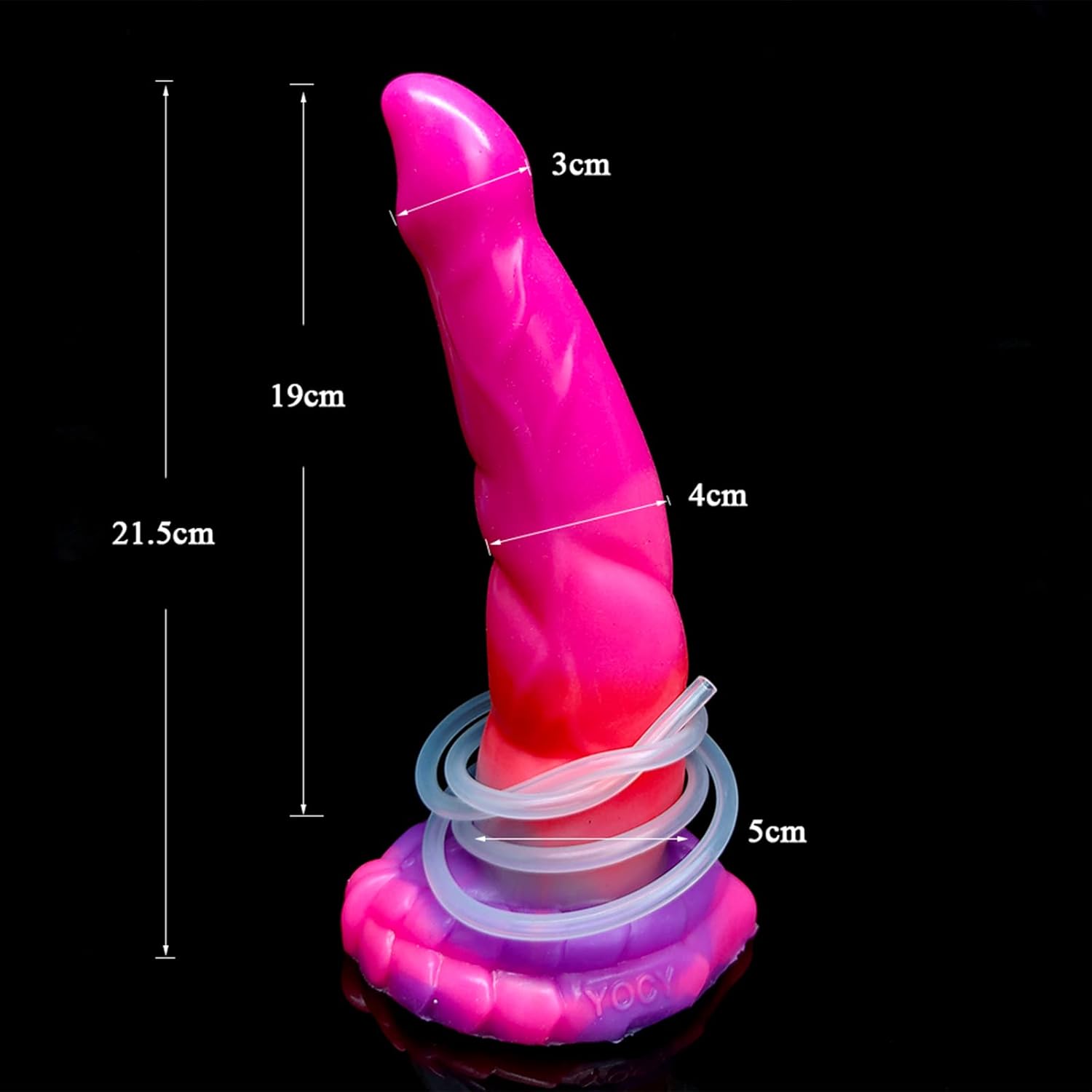 Realistic Spray Light Ejaculating Dildo With Suction Cup-WeLovePlugs