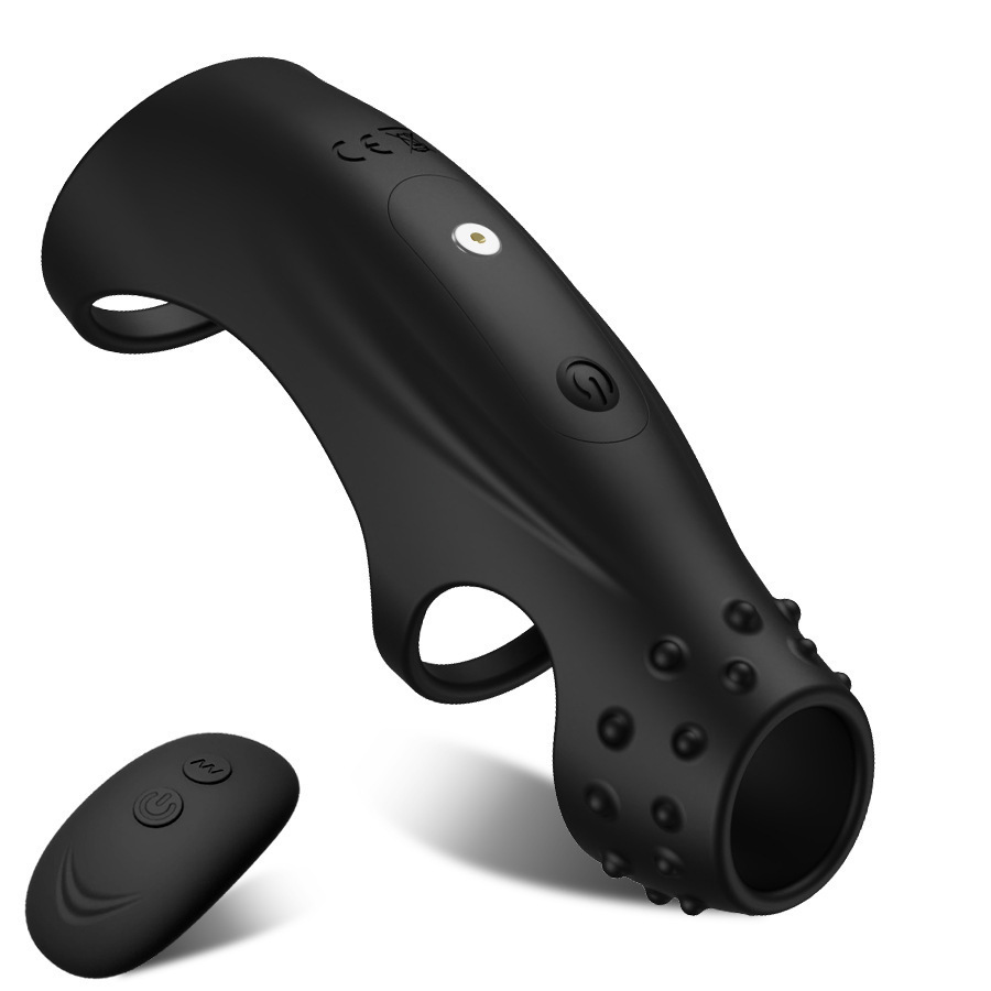 VibeForge Performance Cock Ring Penis Sleeve with Remote