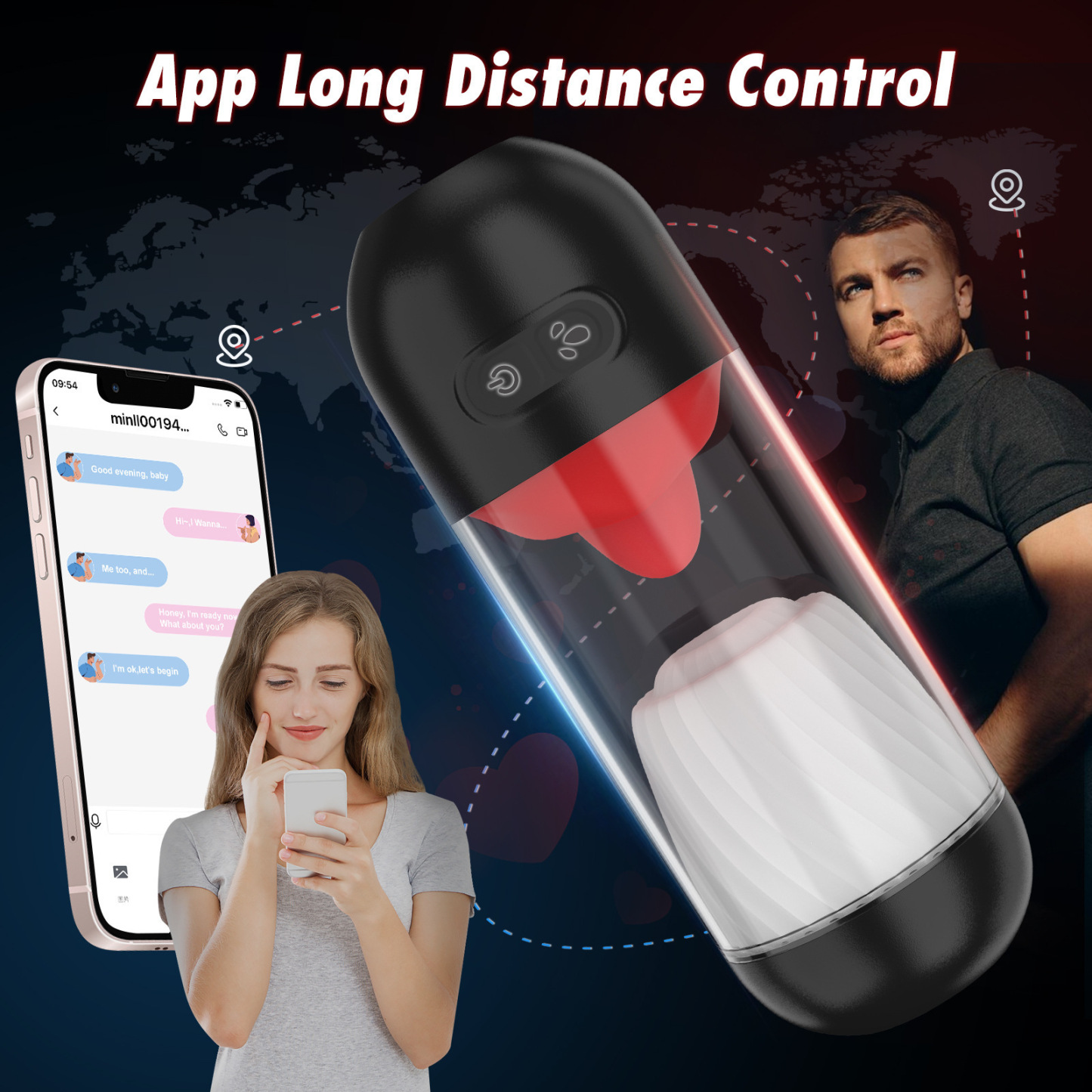 Smart Dual-Pleasure Male Masturbator with App Control - image 3