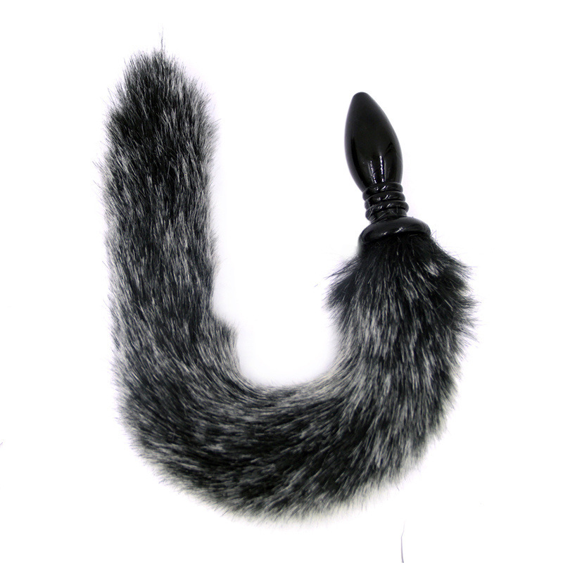 Trinity's Wolf Fox Tail Butt Plug-WeLovePlugs
