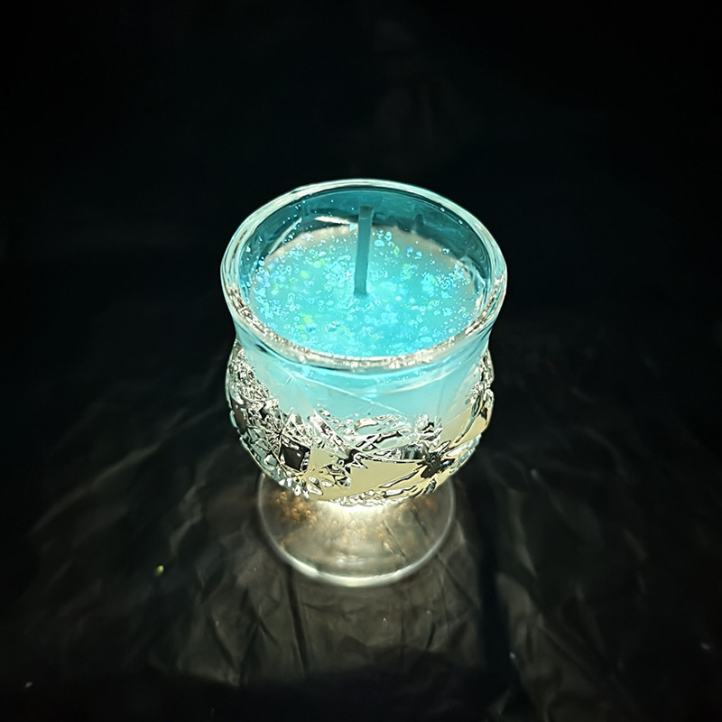Low Temperature Candles Wine Cup Shaped In The Dark Scented - A - image 5