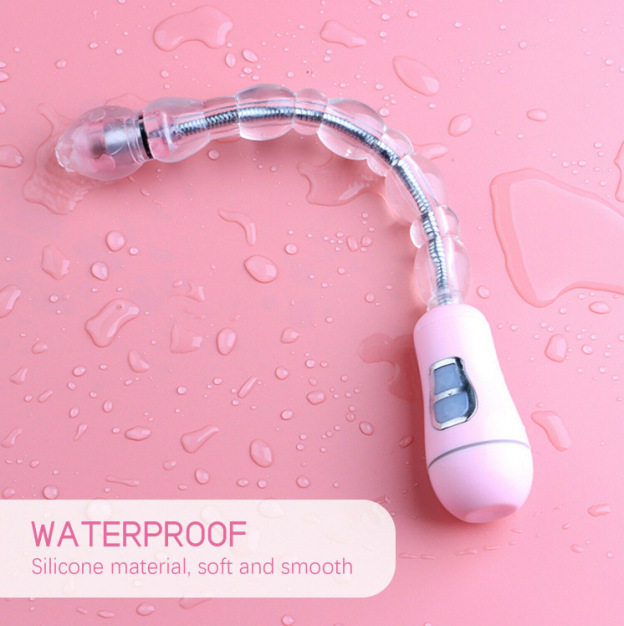 Sleek & Powerful 12-Speed Vibrator Beaded Dildo – Perfectly Sized for Intense Pleasure-WeLovePlugs