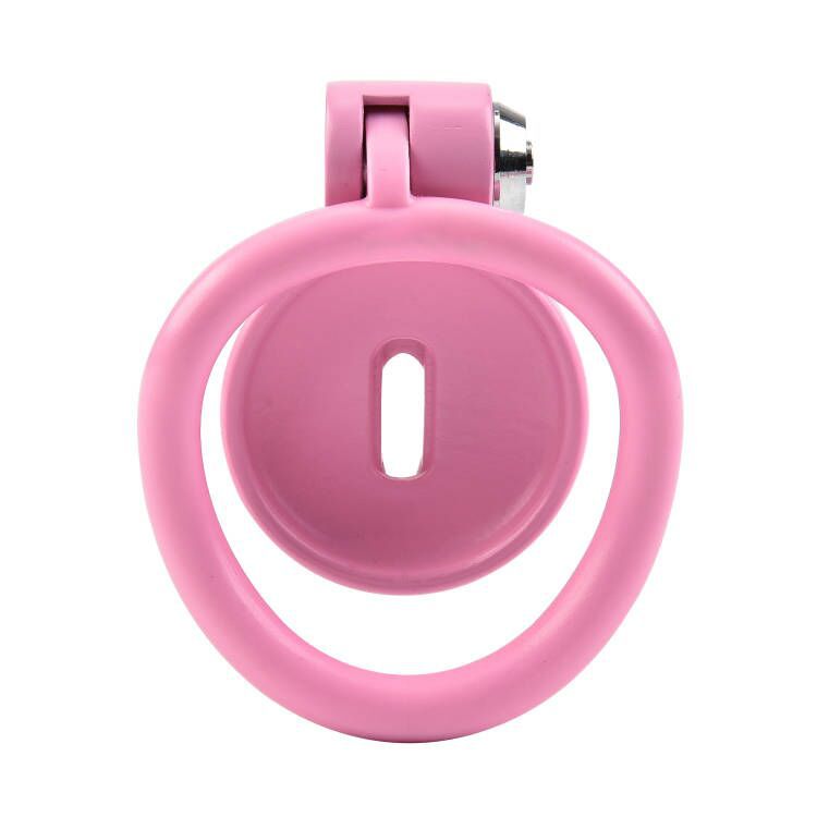 Sissy Play Chastity Cage with 4 Rings -WeLovePlugs