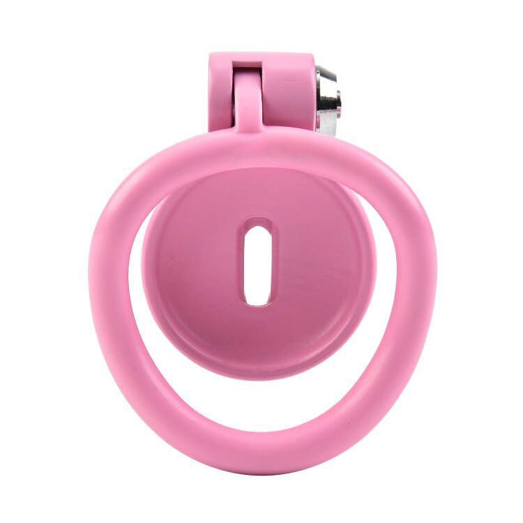 Sissy Play Chastity Cage with 4 Rings -WeLovePlugs