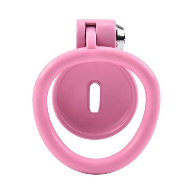 Sissy Play Chastity Cage with 4 Rings -WeLovePlugs