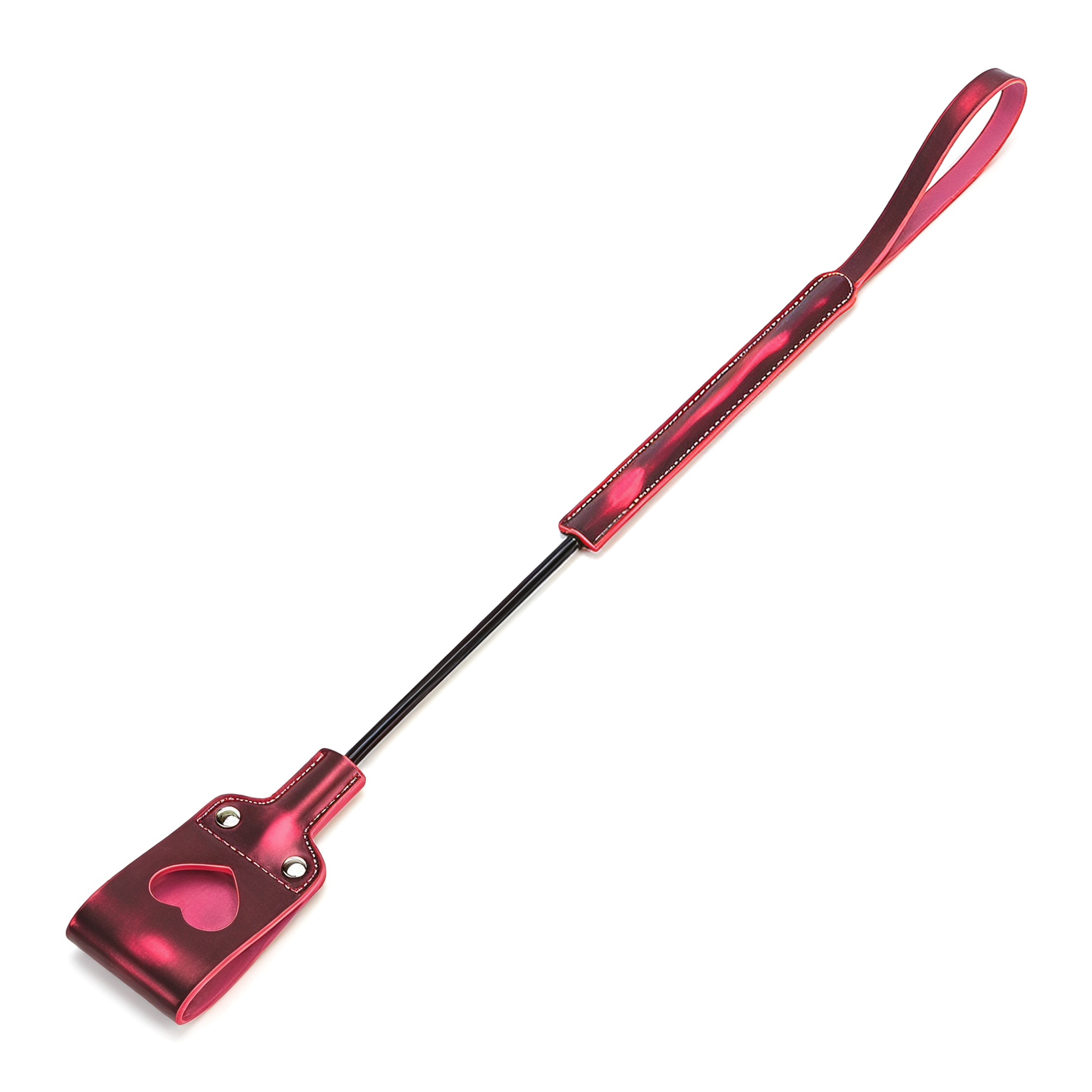 Heart Cutout Leather Whip - image 10