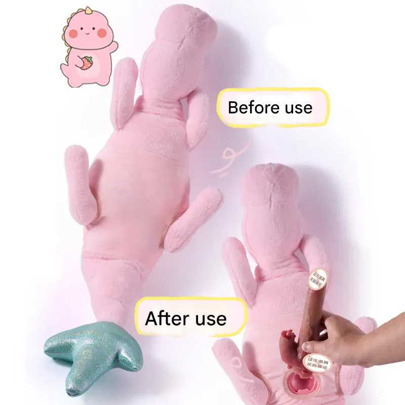 Pink Dragon Plush Toy Machine - image 1