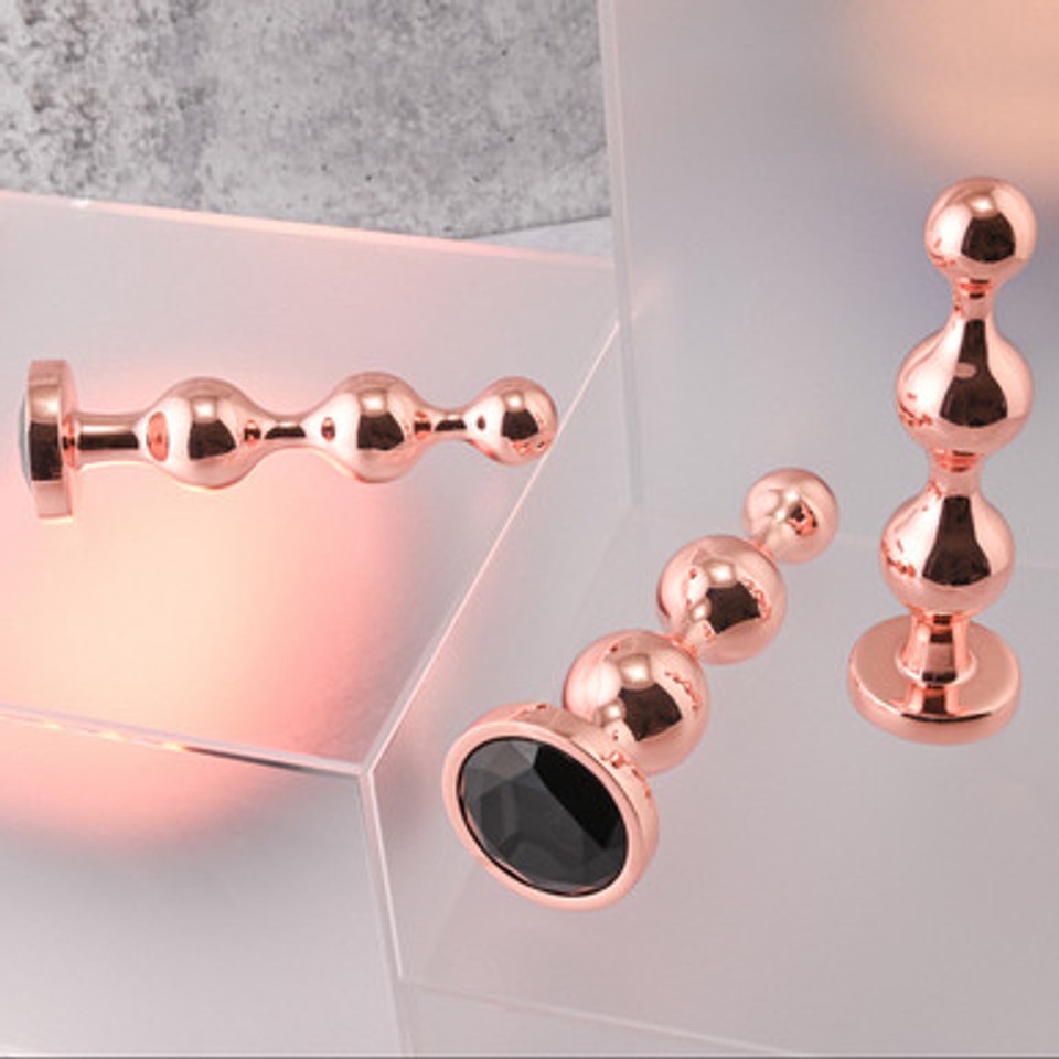 Rose Gold Metal Plug Set - image 1
