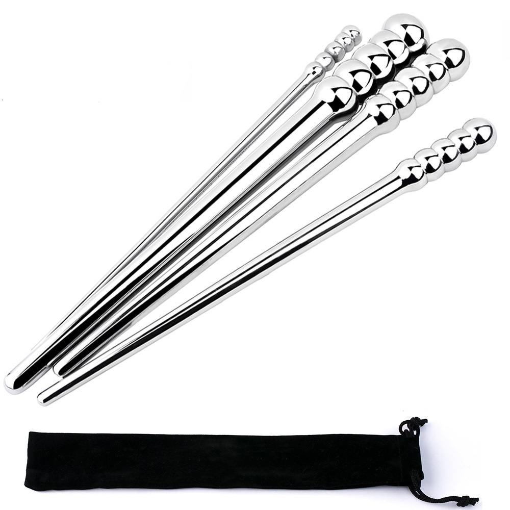 Stainless Steel Urethral Sound with Scale -WeLovePlugs