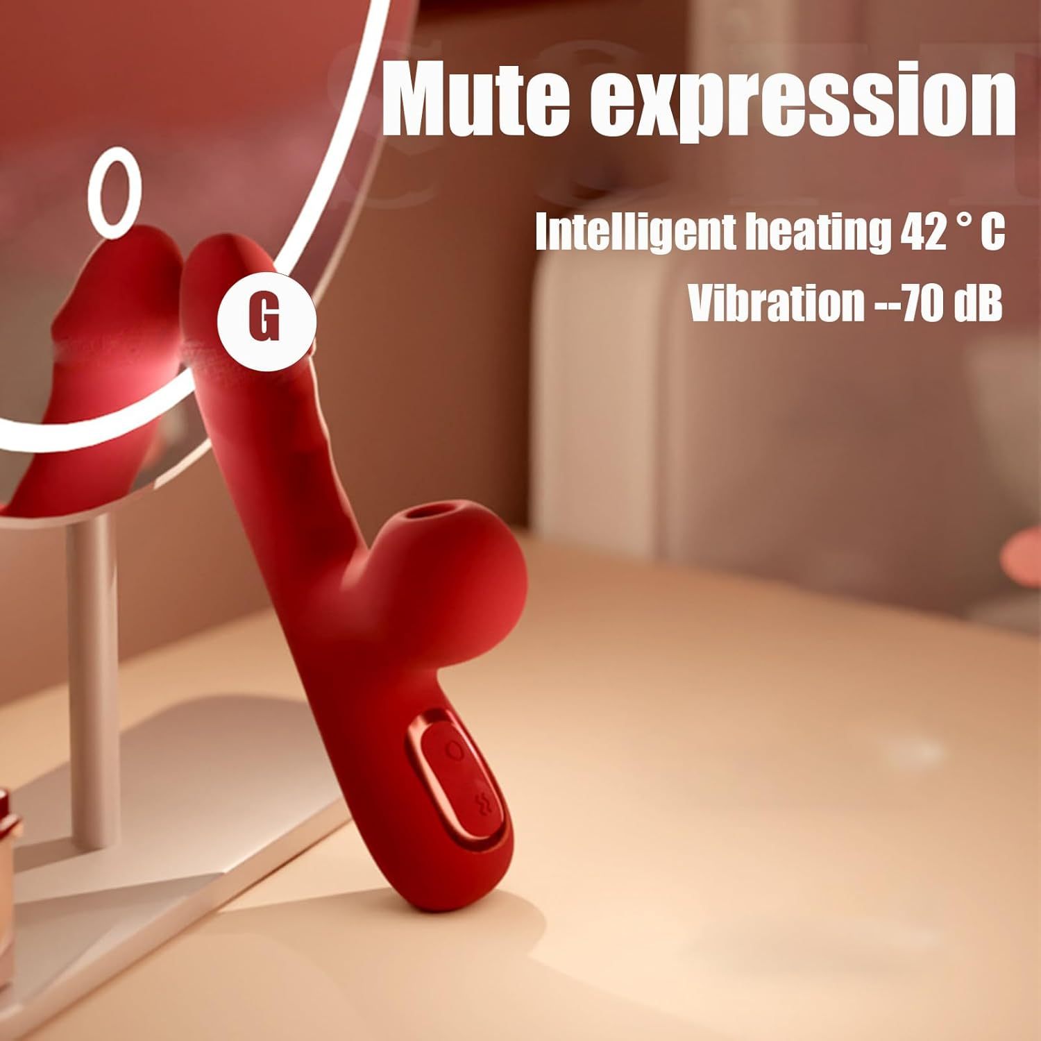 Mini Rabbit Vibrator – 5.4 in - image 5