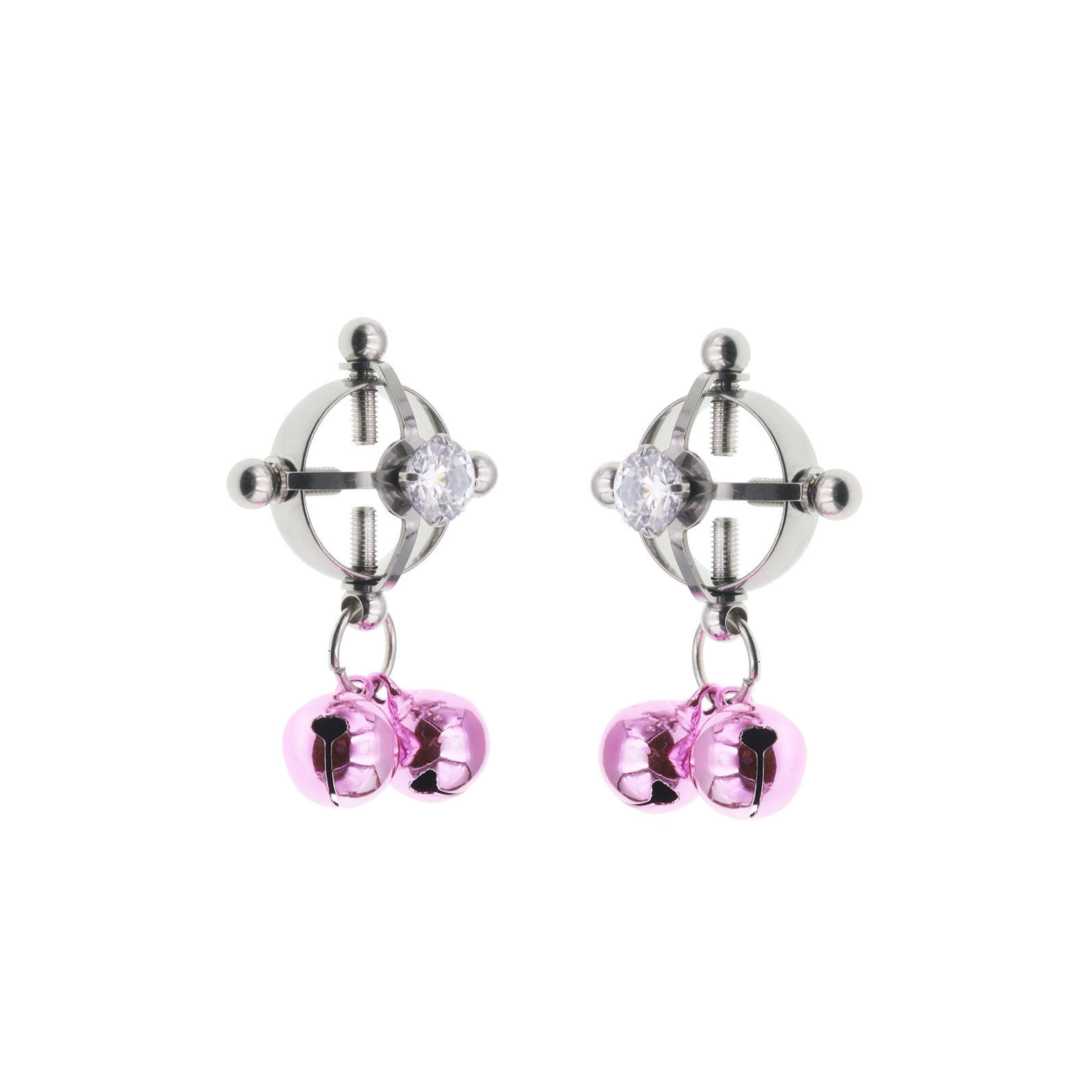 Metal Nipple Clamps With Jewerly - C - image 7