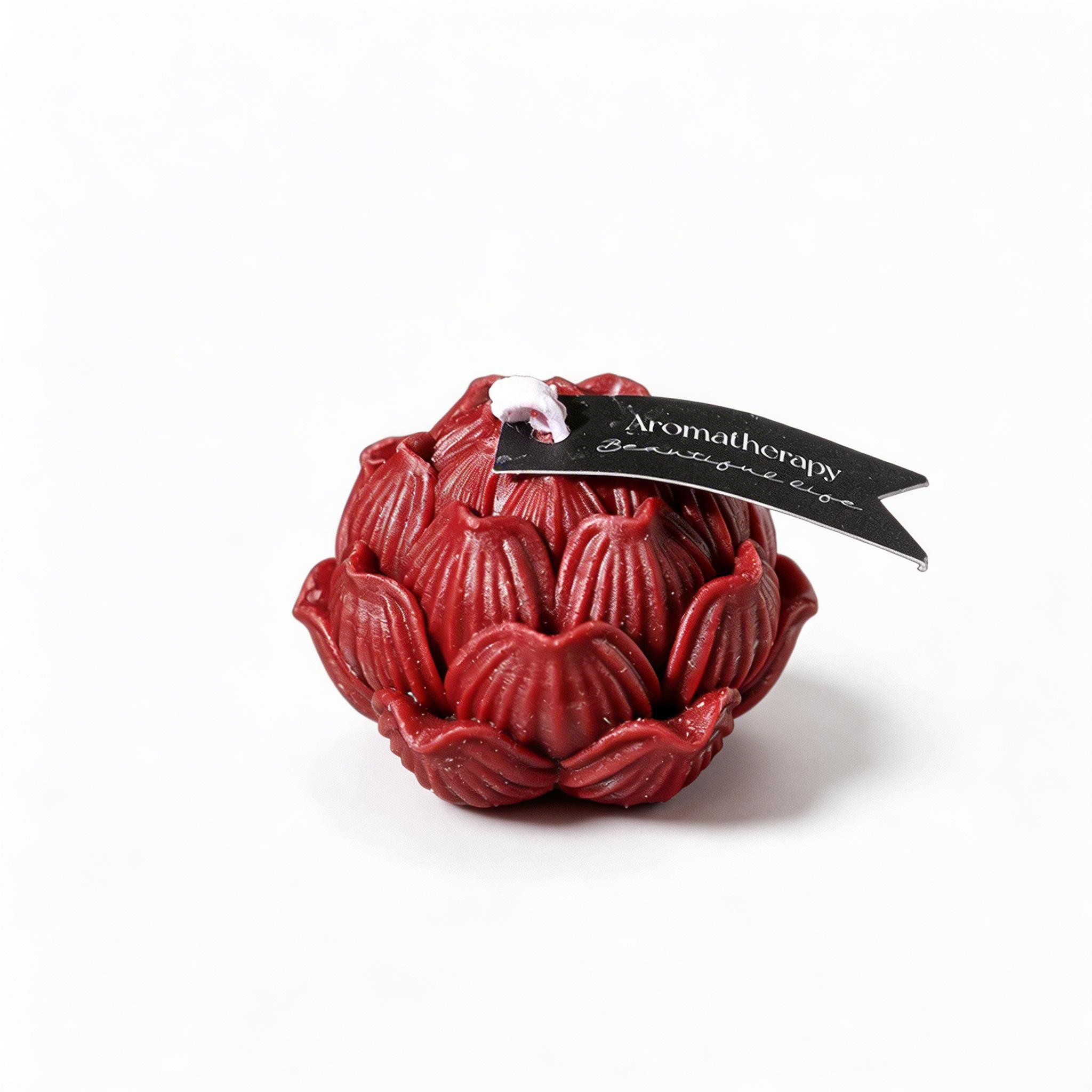 Lotus Sensual Candle – Low-Temperature - Red - image 3