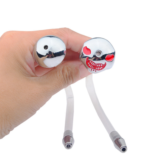 Demon Joker Smiley Face Hollow Urethral Sound -WeLovePlugs