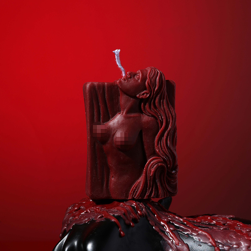 Female Form Sensual Soy Wax Low-temperature Candle - image 2