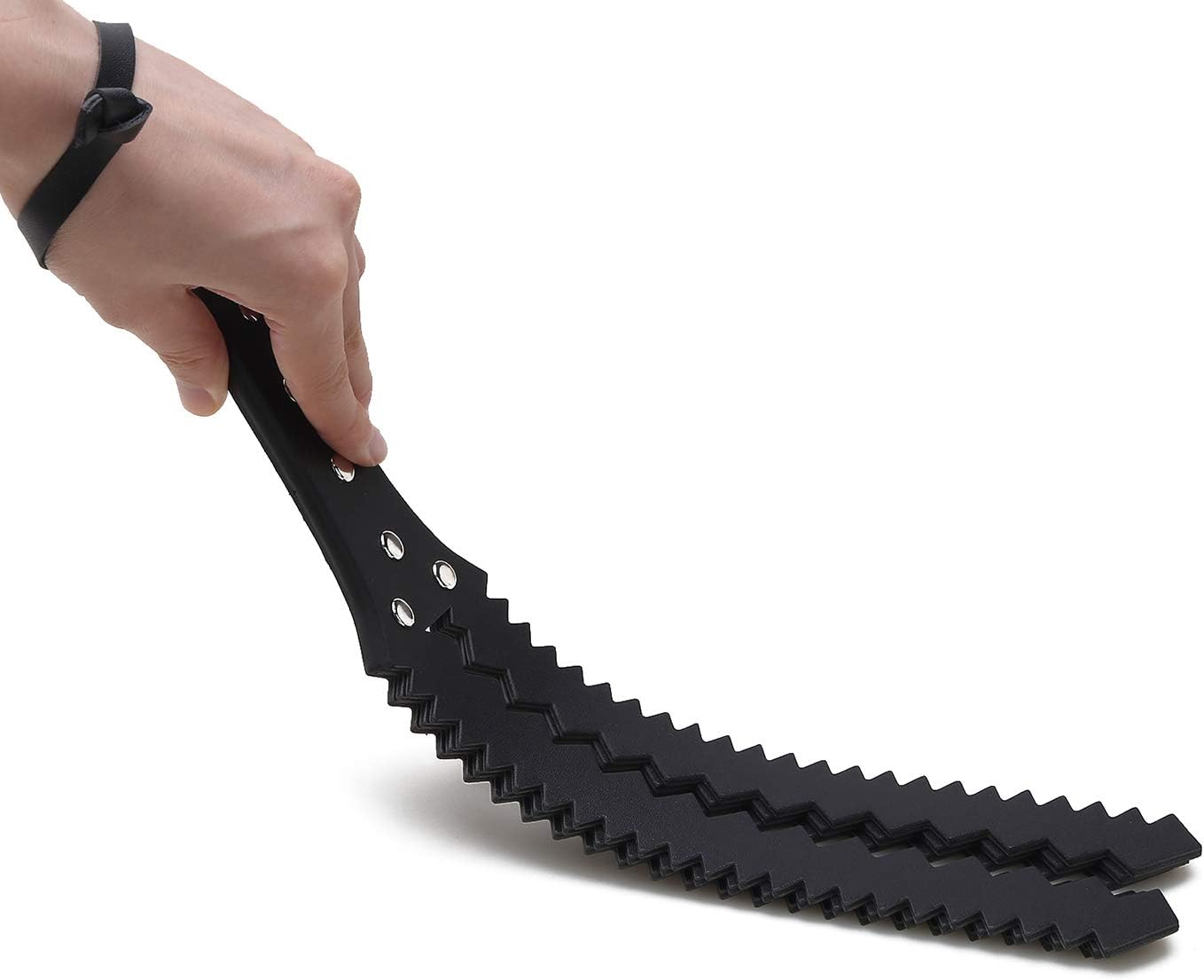 Serrated Faux Leather Flogger - image 3