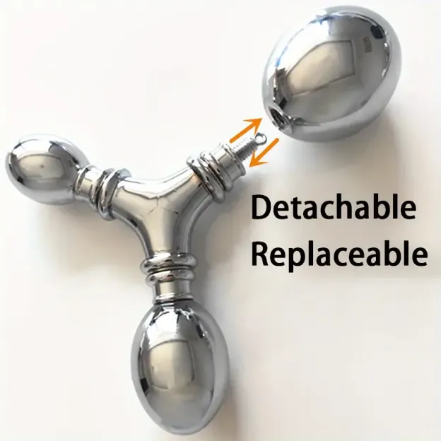 Tri-Ball G-Spot Anal Plug - image 2