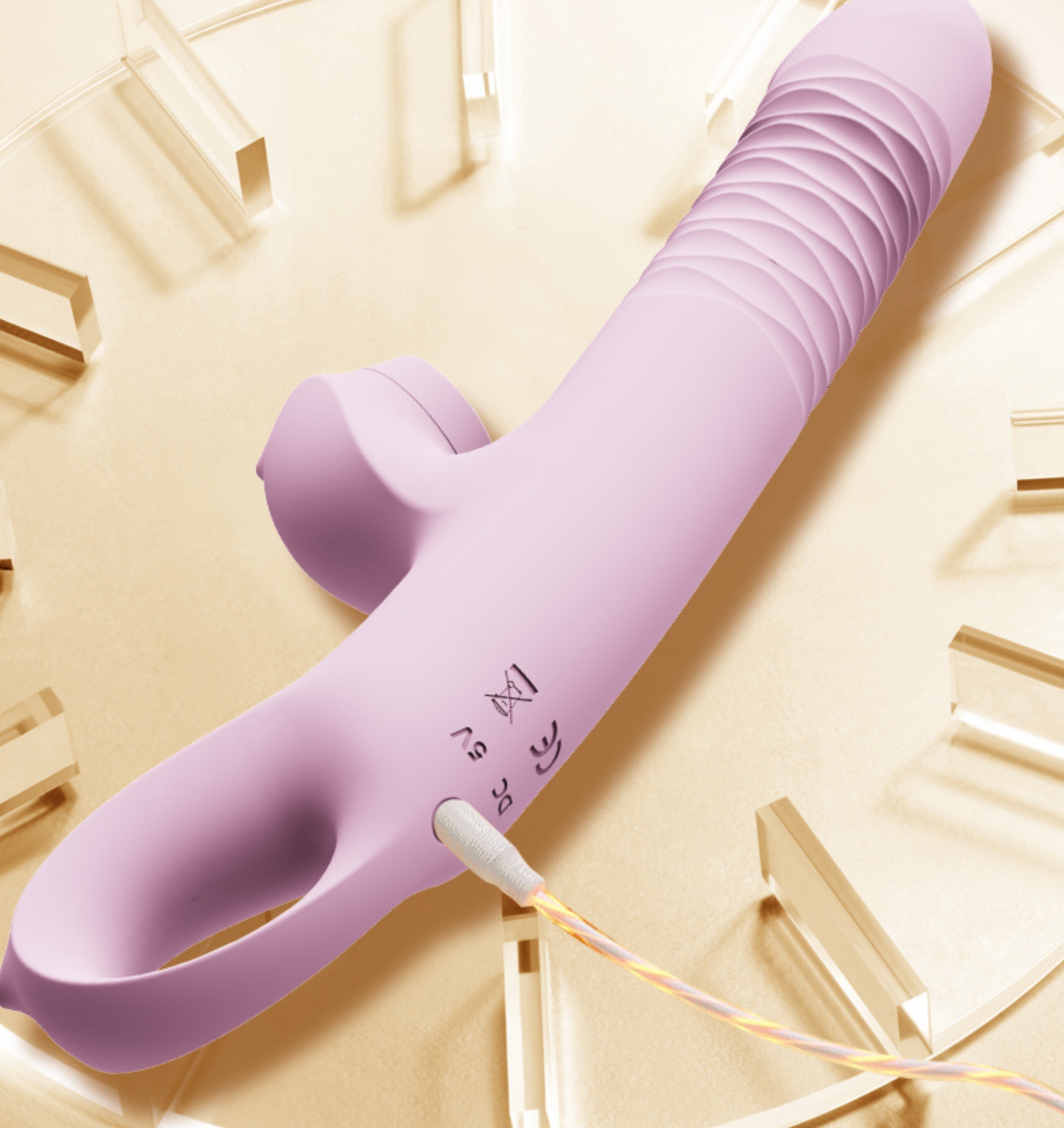 vibrate on silent mode iphone Satisfyer Backdoor Lover Anal Vibrator - Vibrating Anal Plug, Butt Plug  with Curved, Probe Body and Wide Base - Suitable for Beginners, Waterproof,  Rechargeable (Red)