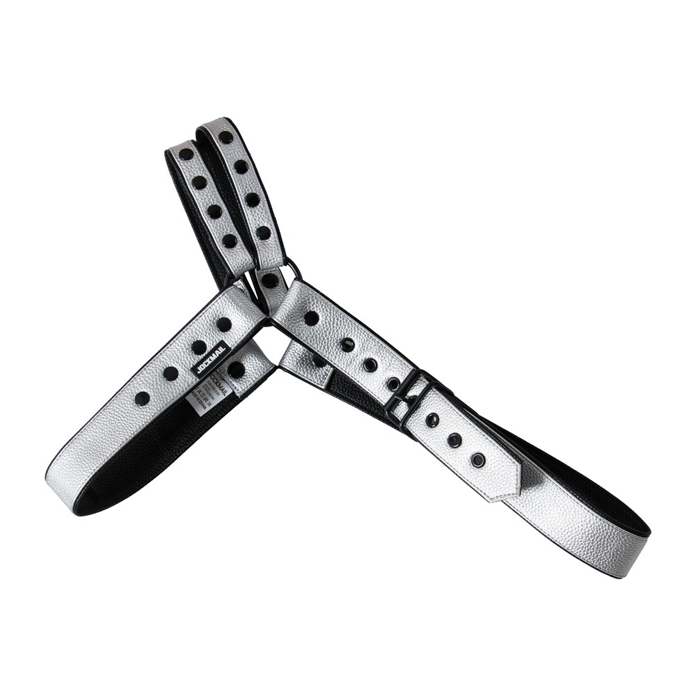 Adjustable Jockmail Men's Harness - White - One Size - image 4