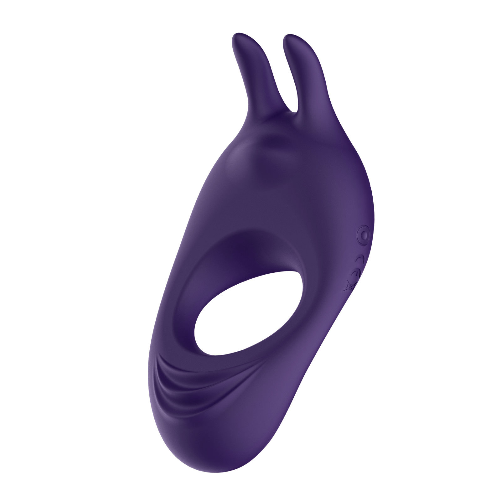 9 Vibrating Rabbit Purple Cock Ring-WeLovePlugs