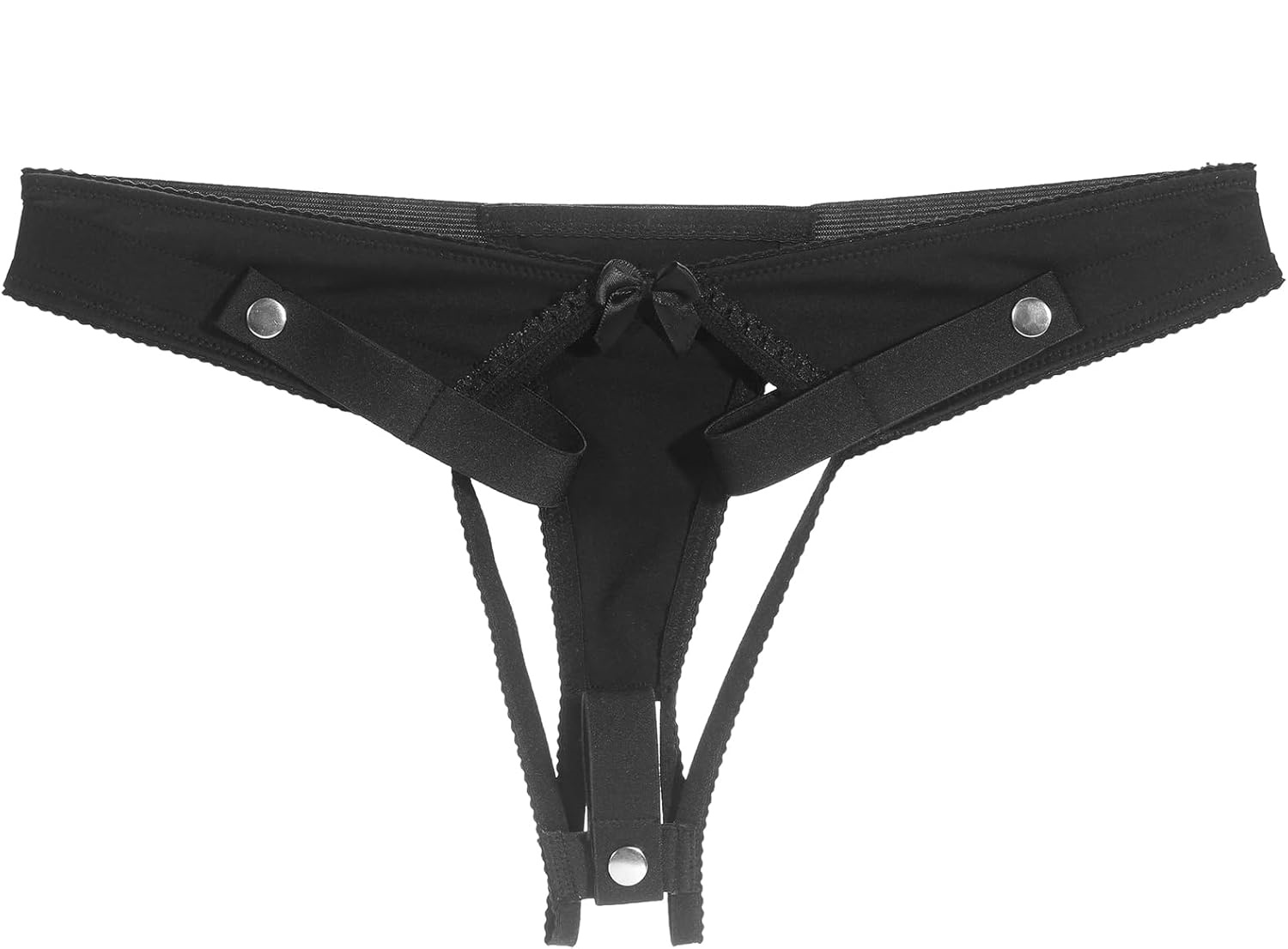 Sexy Men's Chastity Belt Fixed Pants Sissy Clip Underwear-WeLovePlugs