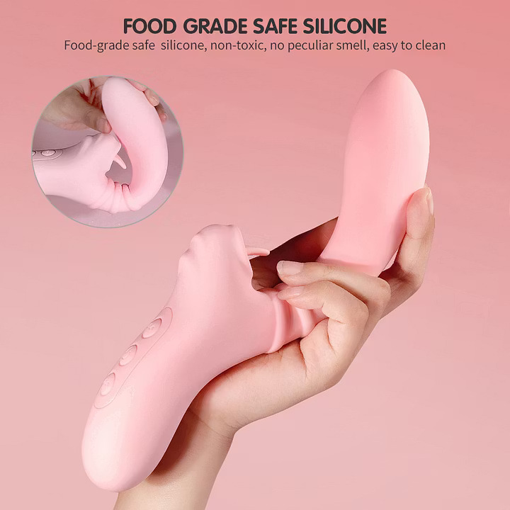 PulseLick Dual Stimulation Vibrator - image 2