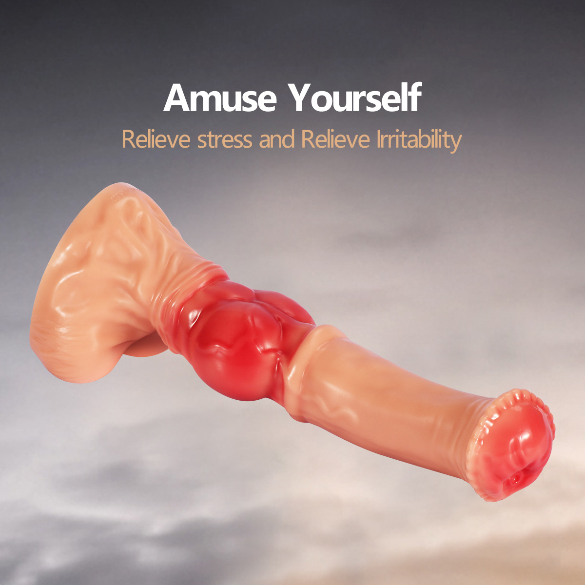 Flexsuction Anal Plug Monster Wolf Dog Dildo-WeLovePlugs