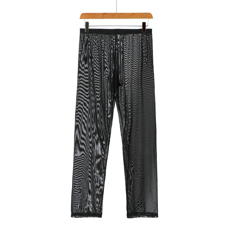 Mens Sexy Lounge Pants - Black - XL - image 4