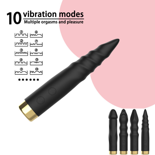 Anal Beads Vibrator – 10-Speed Silicone Massager for Prostate/G-Spot