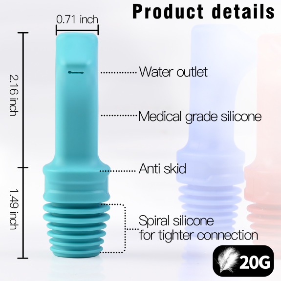 3pcs Portable Travel Enema Cleaner Bathroom Sprayer