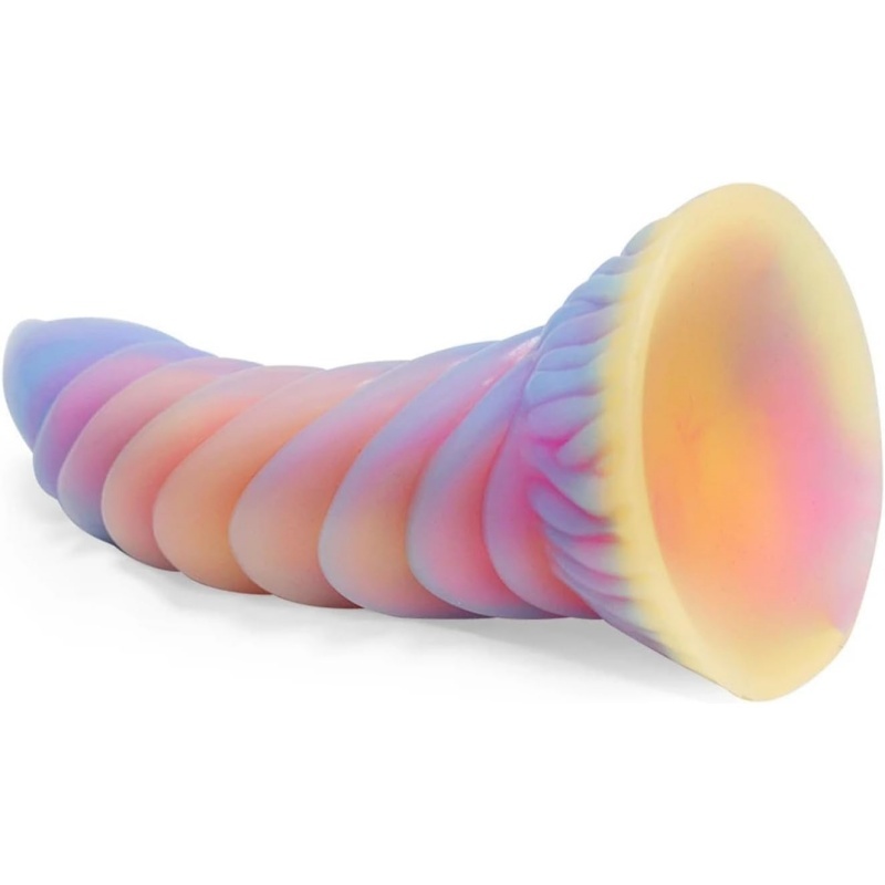 7.48'' Anal Glow In The Dark Dildo with Suction Cup - image 5