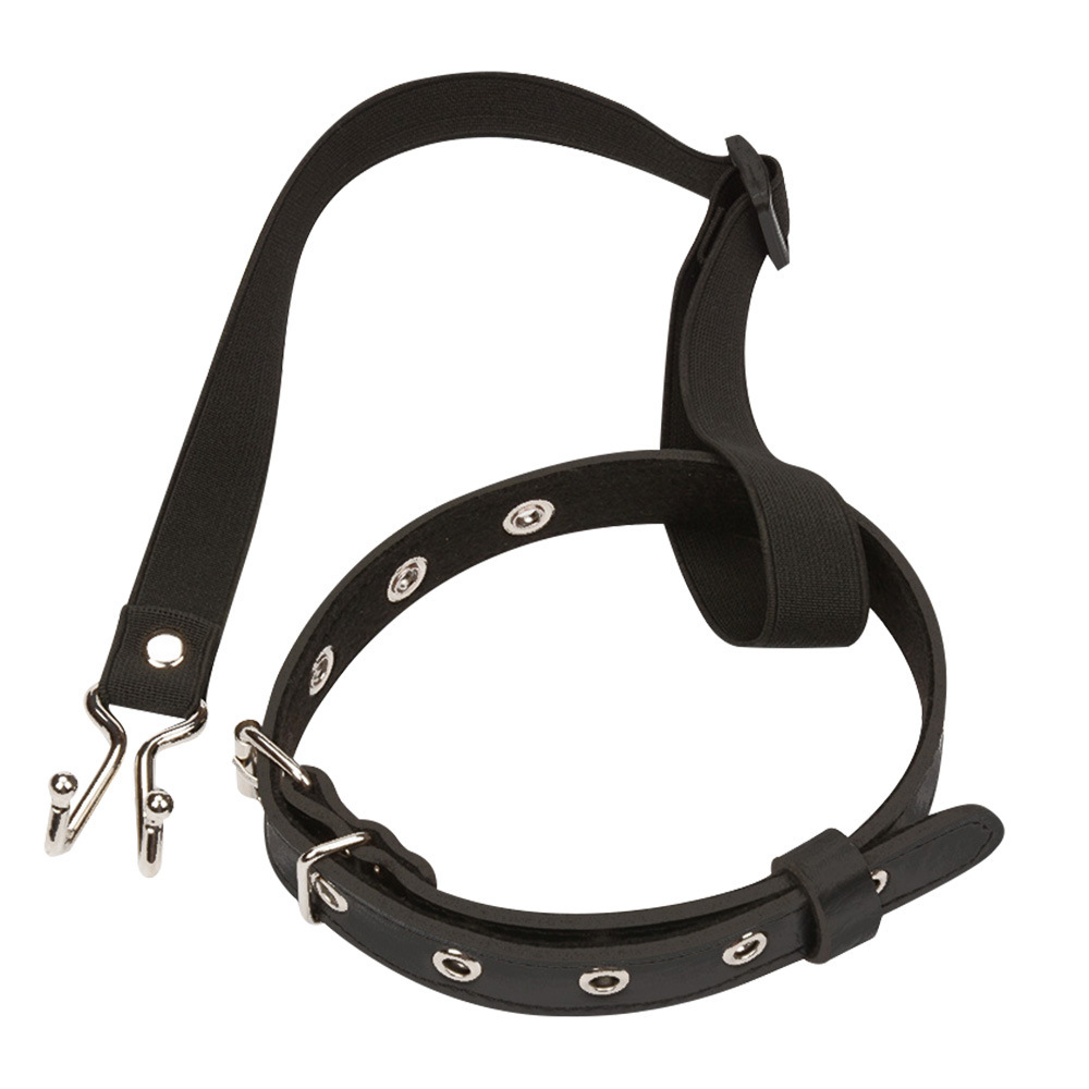 Neck Collar Necklace with Metal Nose Hook Buckle Halloween Choker-WeLovePlugs