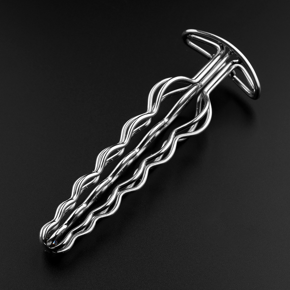  Stainless Steel Hollow Anal Butt Plug-WeLovePlugs