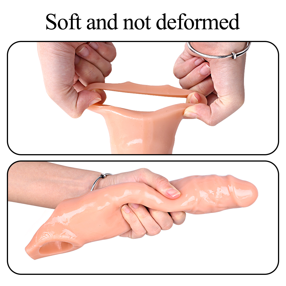 Mighty Penis Extender Sleeve with Ball Loop 