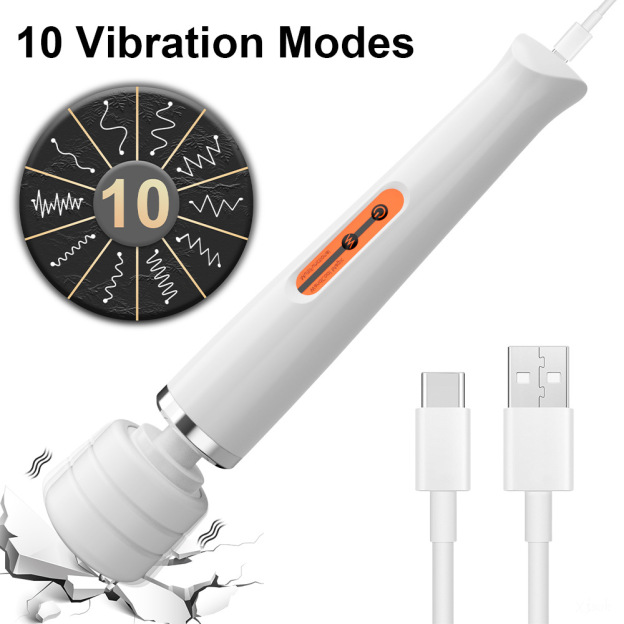 10-Speed Powerful Wand Massager – Deep Vibrations for Muscle & Intimate Relief-WeLovePlugs