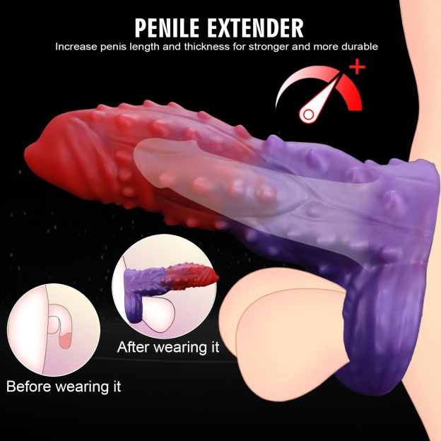 Tentacle Texture Penis Sleeve - image 3