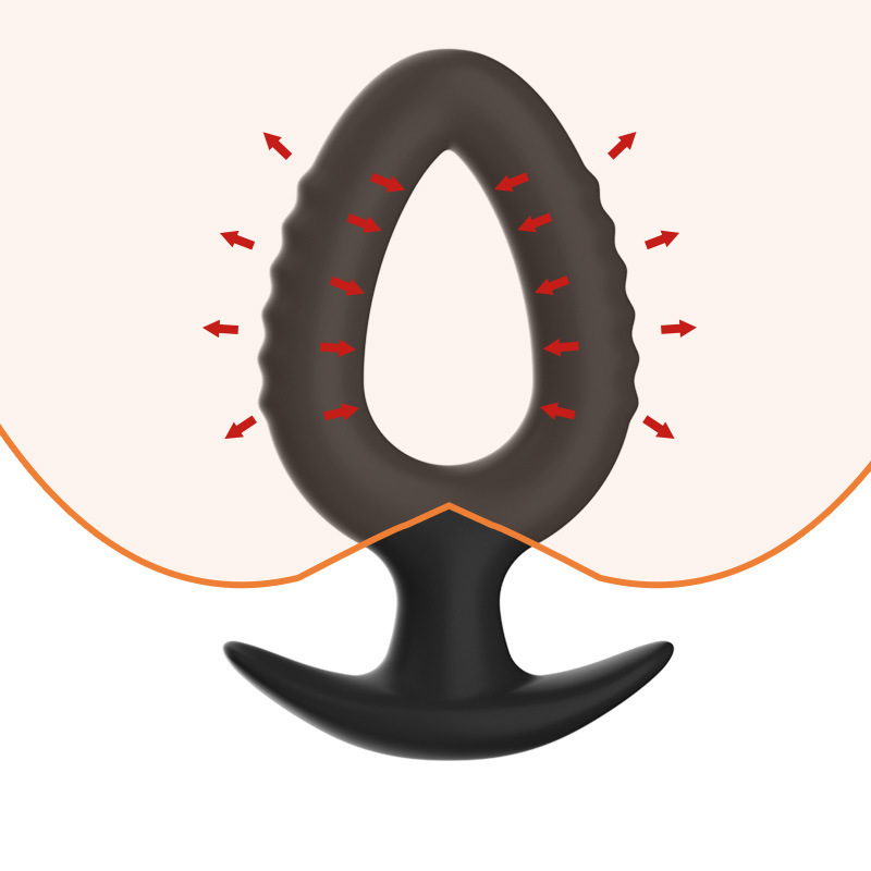 Silicone Hollow Anal Butt Plug