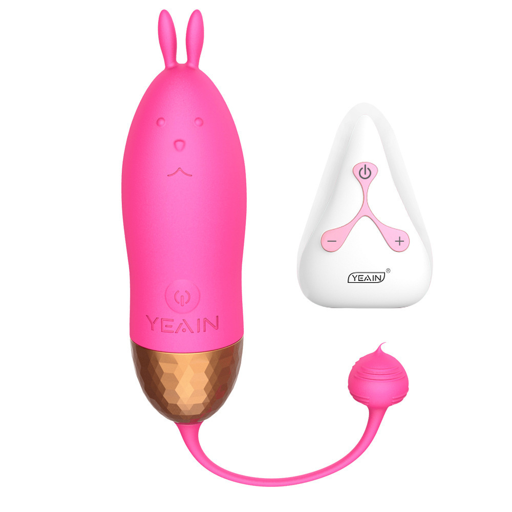 Heartbeat Bliss - 10X Vibrating Egg Rabbit Vibrator