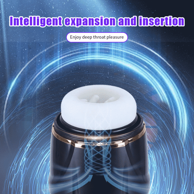 Automatic Telescoping Stroker With Suction & Vibration Masturbator-WeLovePlugs