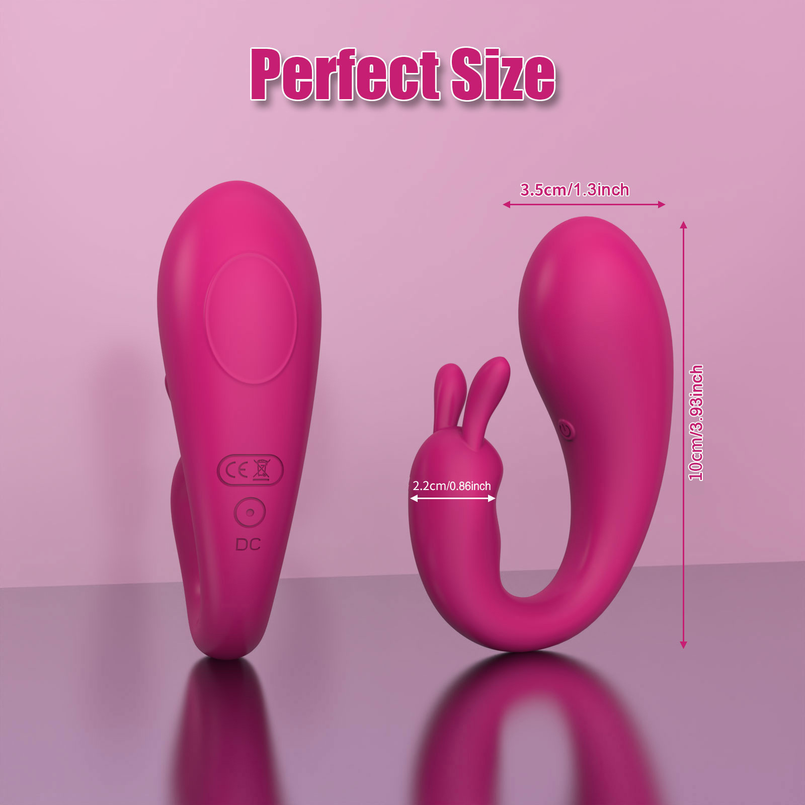 3.93'' Triple Stimulation 2-in-1 Vibrator - image 10