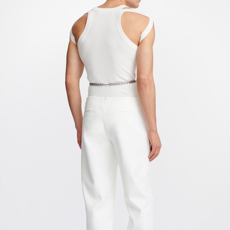 Men's Cut-Out Sexy Stretch Skinny T-Shirt - image 1