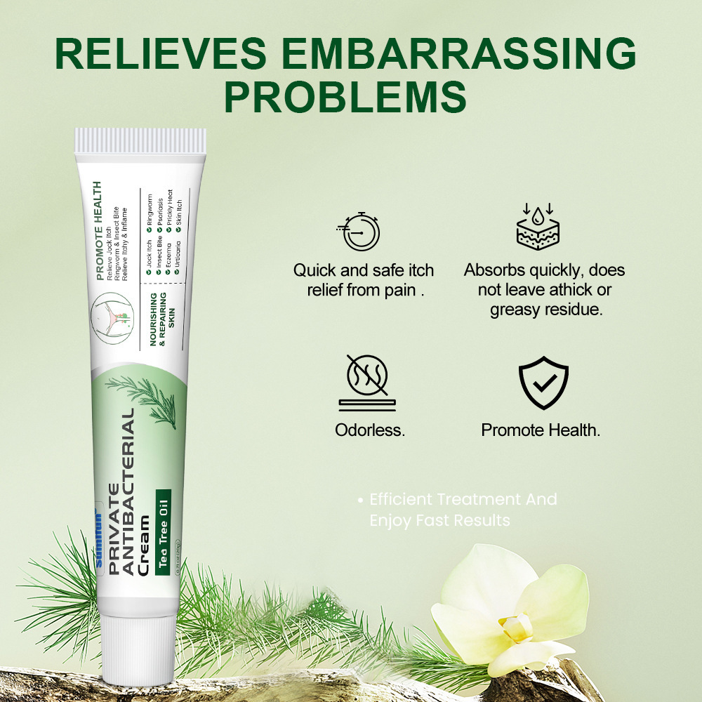 Tea Tree Oil Intimate Anti-Itch Cream Pussy Itch Cream -WeLovePlugs