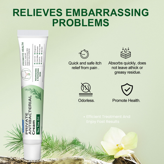Tea Tree Oil Intimate Anti-Itch Cream Pussy Itch Cream -WeLovePlugs