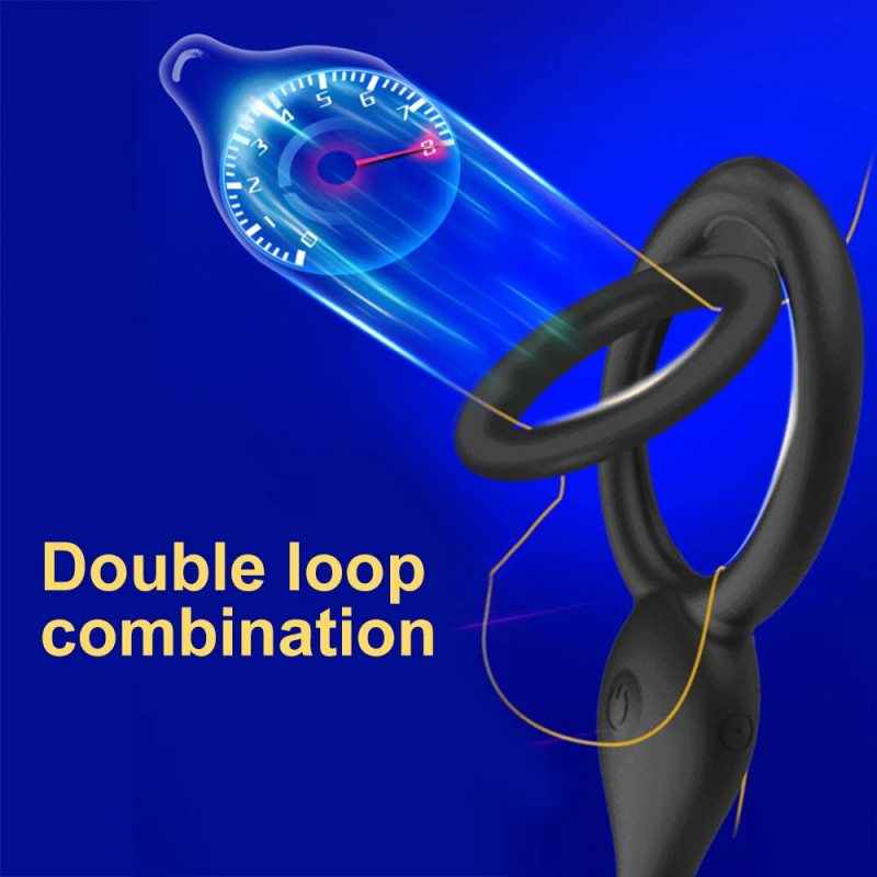 Vibrating Cock Ring Balls Massager - image 6