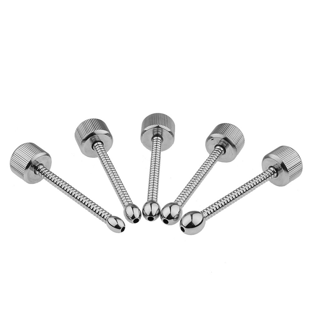 Dumbbell Shape Urethral Sound Hollow Penis Plug -WeLovePlugs