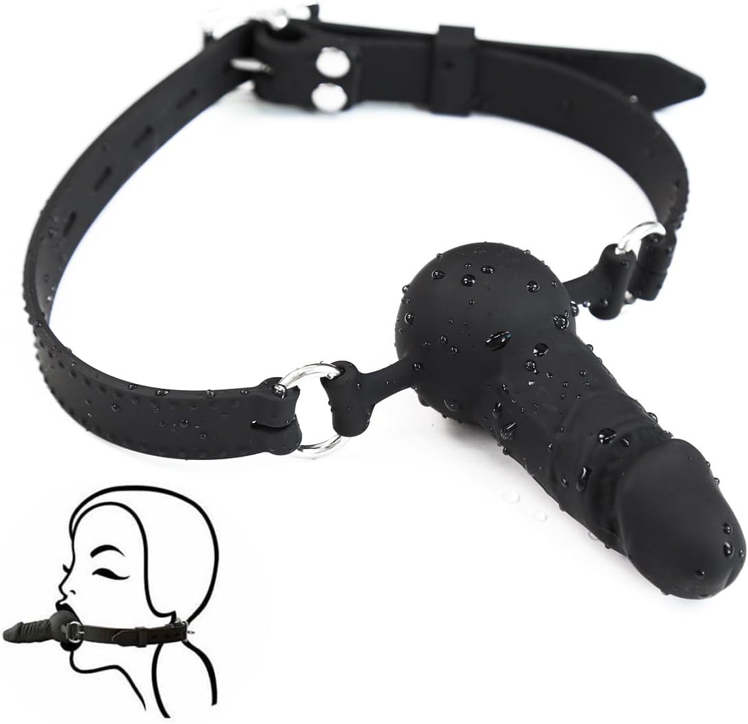 InterroGag Dildo Mouth Gag-WeLovePlugs
