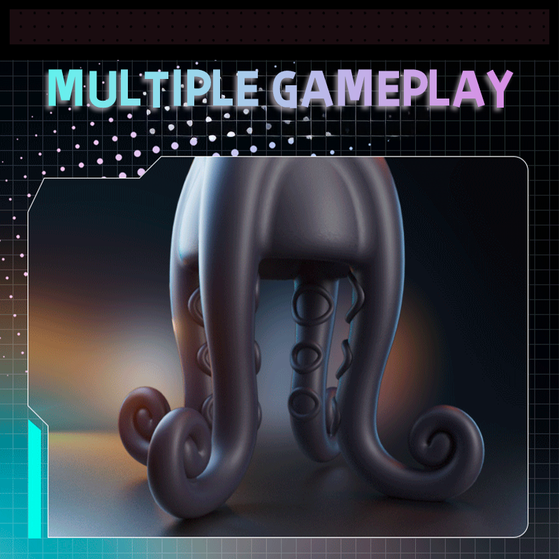 Deep-Thrust Penis Toy Octopus Tentacle Stroker Hands-Free Masturbation Play-WeLovePlugs