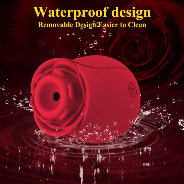 Clitoral Sucking & Slapping Vibrator – Rose Toy for Intense Pleasure-WeLovePlugs